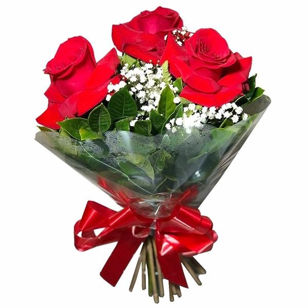 Ramo 3 Rosas Colombianas