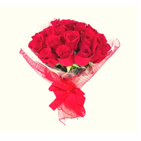 Ramo 15 rosas vermelhas