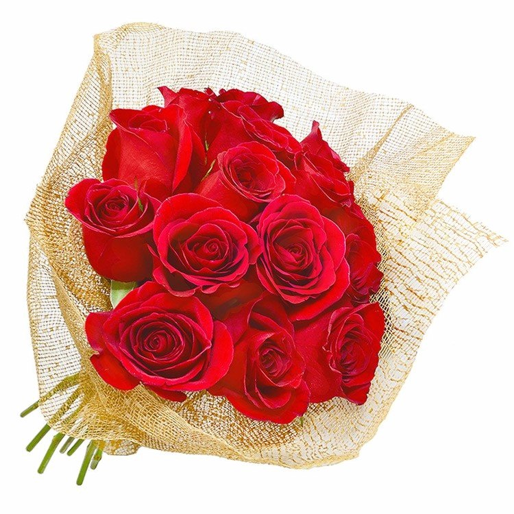 Ramo 08 rosas vermelhas